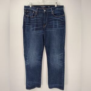 Lucky Brand 363 Vintage Straight Fit Blue Jeans Size Mens 34x30